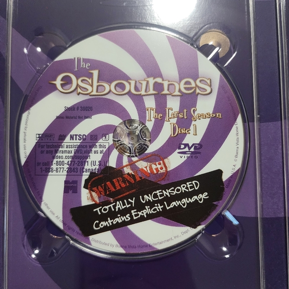 The Osbournes: The First and Second Seasons DVD Sets Ozzy Osbourne - Picture 6 of 7